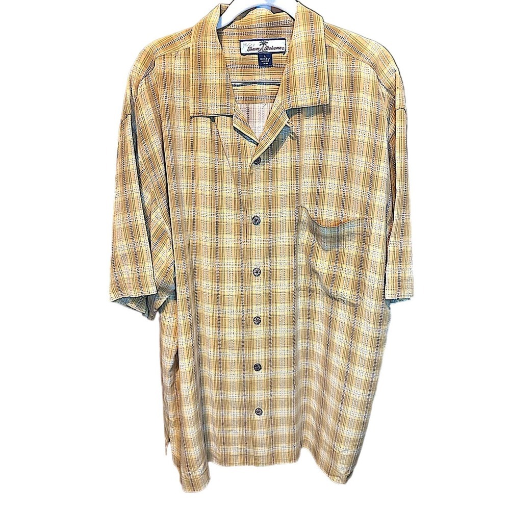 Luxurious Tommy Bahama Hawaiian Shirt, Med,100% Silk Size L